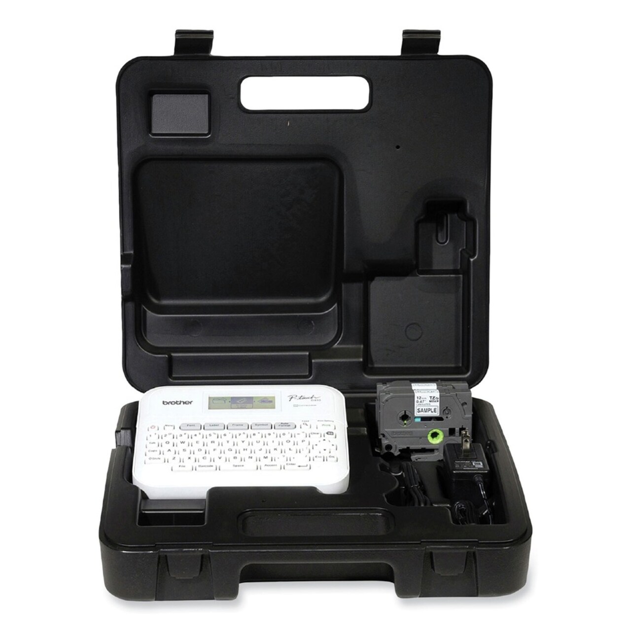 Brother P-Touch P-Touch PT-D410 6 in. x 14.2 in. x 13.3 in. 20 mm/s Advanced Connected Label Maker with Storage Case